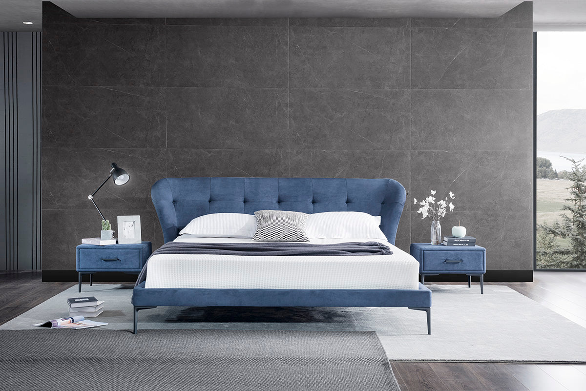GC1818 Italian Soft Up-holstered King Bed