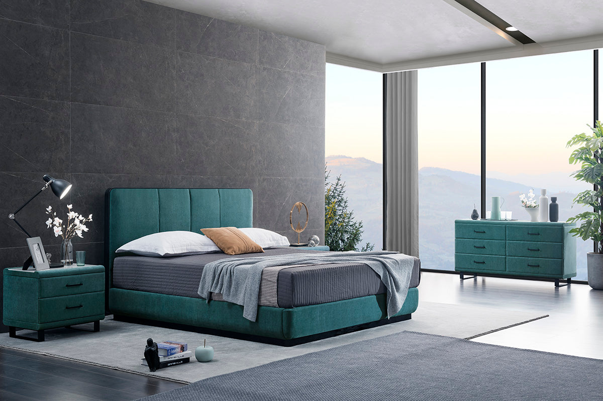 GC1823 Modern Fabric Upholstered Bed