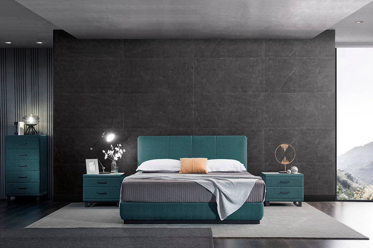 GC1823 Modern Fabric Upholstered Bed