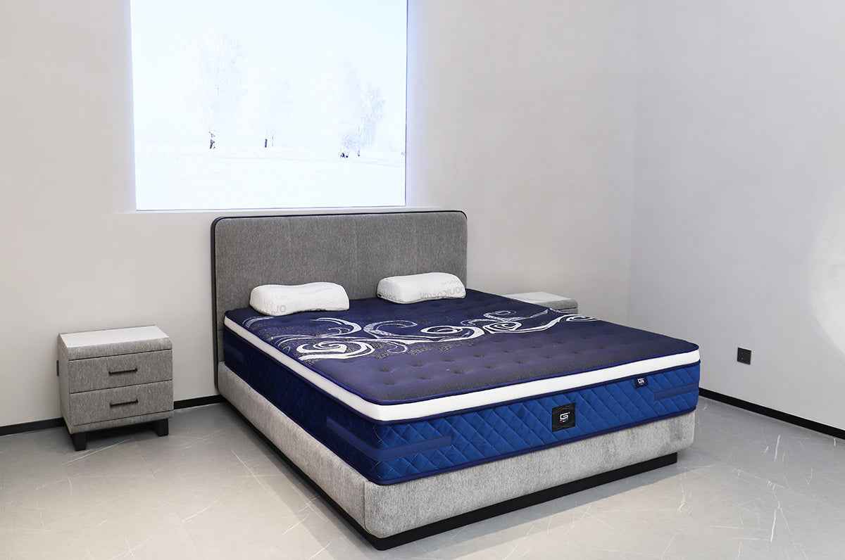 GC1823 Modern Fabric Upholstered Bed