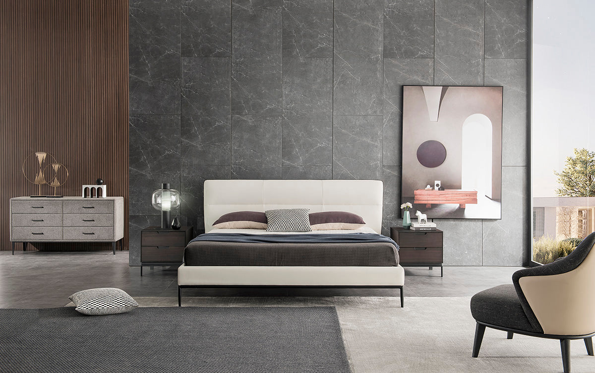 GC2030 Modern Minimalist Upholstered Bed