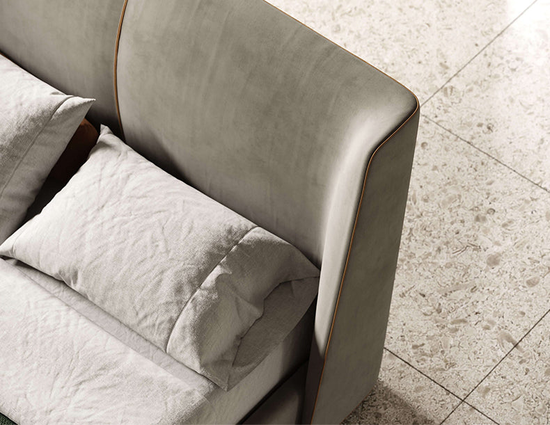 سرير مزدوج ناعم منجد GC2108