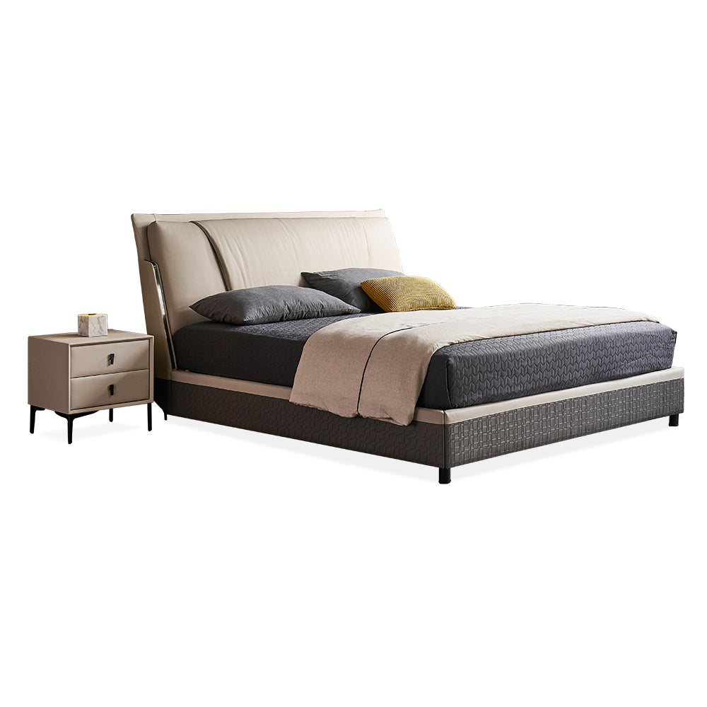 GC2119 Creative Leather Upholstered Bed