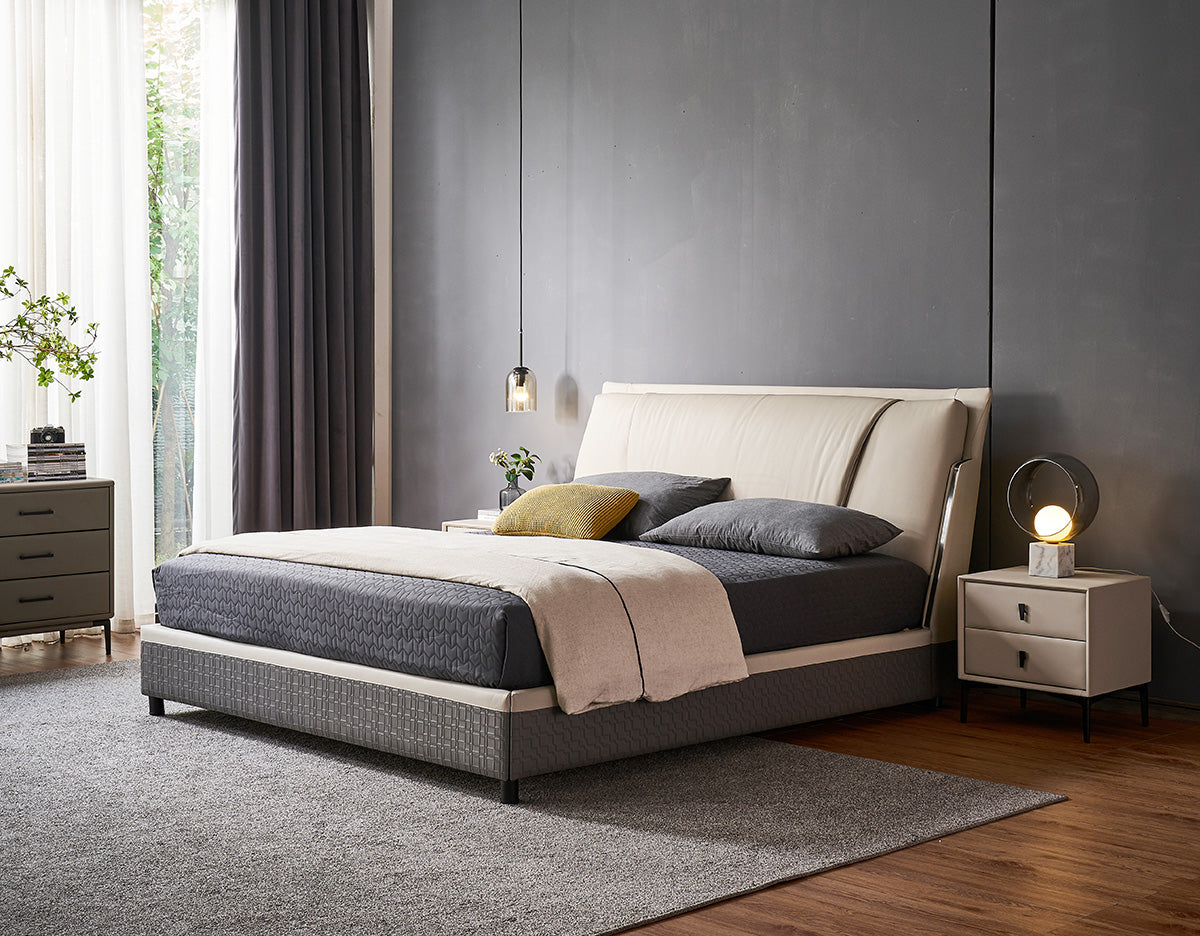 GC2119 Creative Leather Upholstered Bed