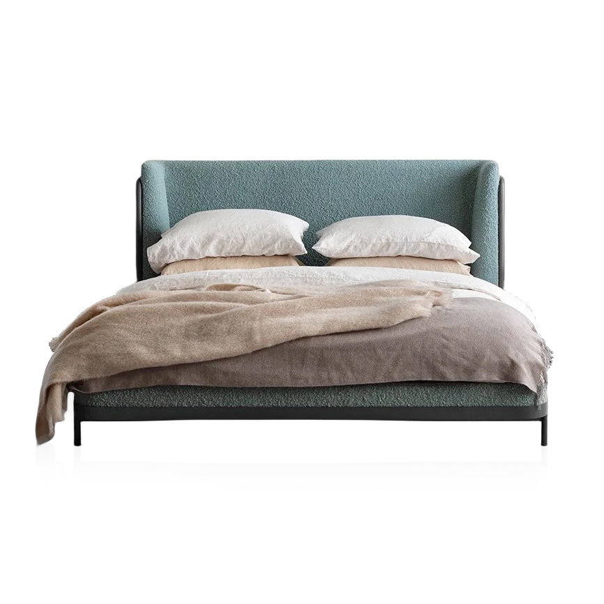 GC2123 Hot Sell Lambswool Upholstered Bed