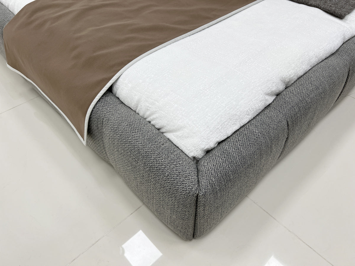 GC2216 Hot Sell Module Lambswool Upholstered Bed