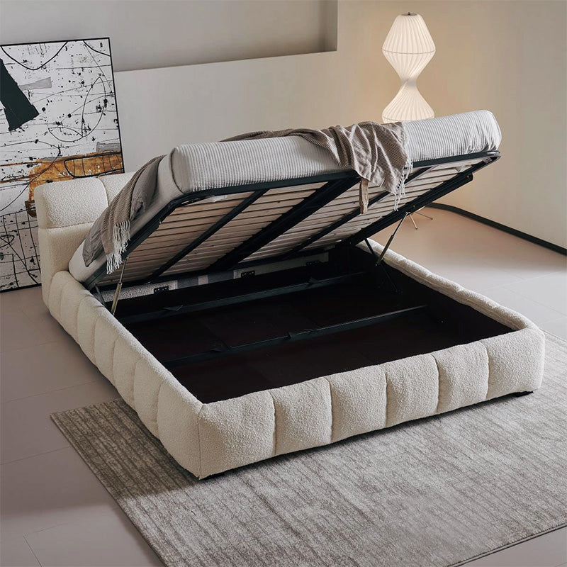 GC2216 Hot Sell Module Lambswool Upholstered Bed