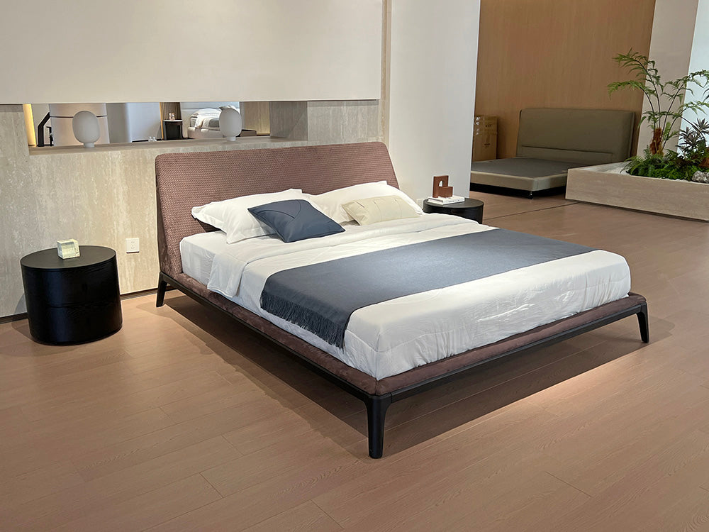 سرير GC2223 بتصميم منسوج