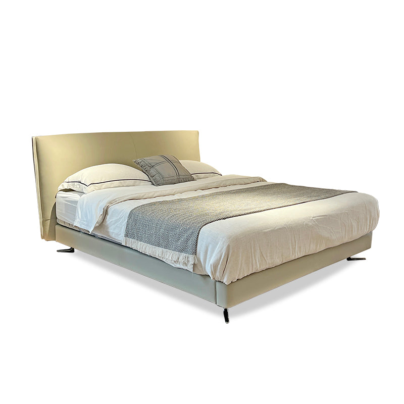 GC2245 Modern Leather&Fabric Upholstered Bed
