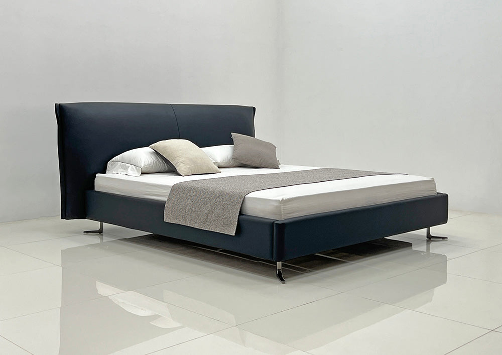 GC2245 Modern Leather&Fabric Upholstered Bed