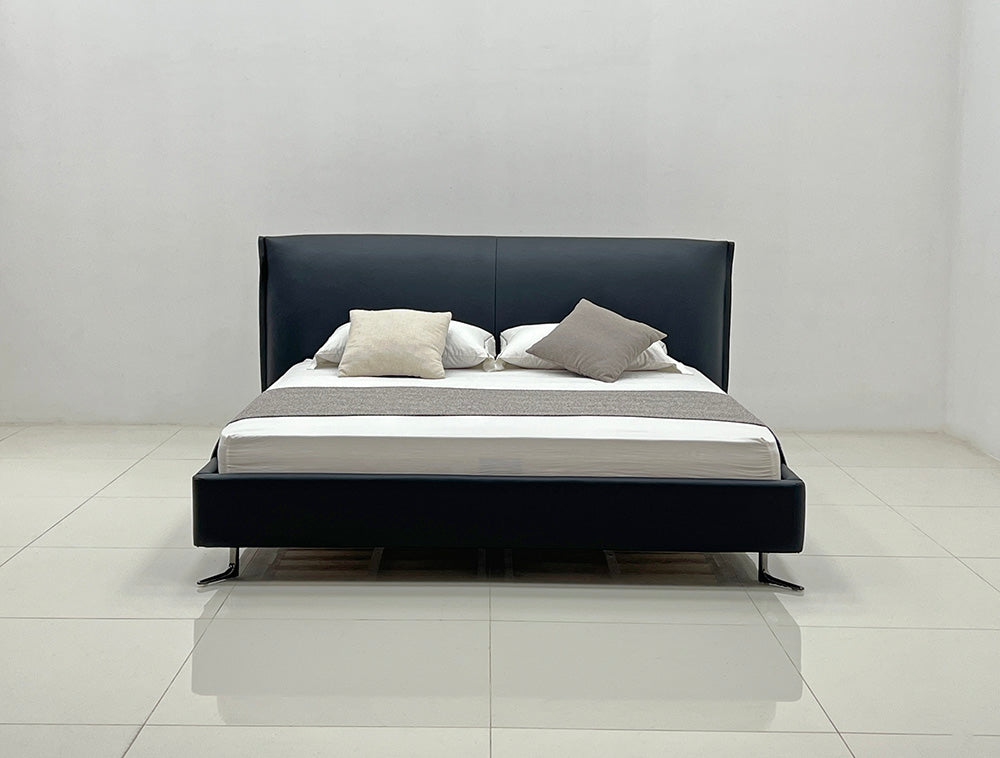 GC2245 Modern Leather&Fabric Upholstered Bed