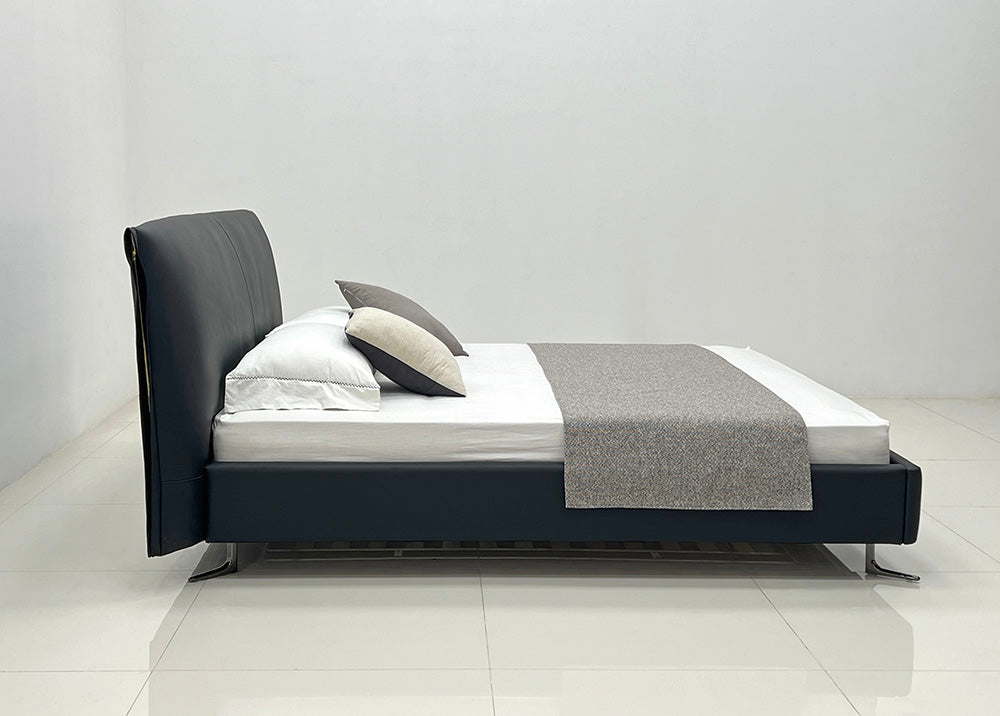 GC2245 Modern Leather&Fabric Upholstered Bed