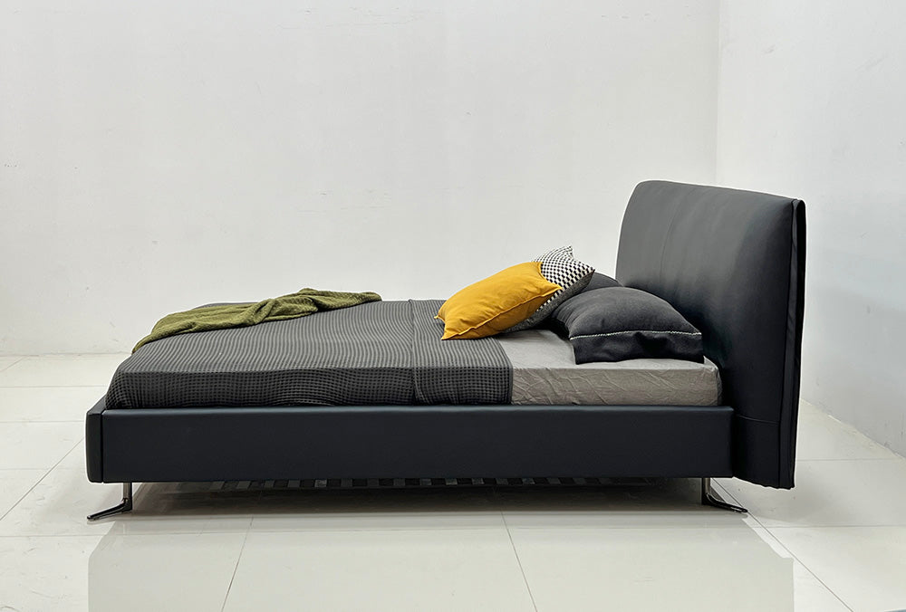 GC2245 Modern Leather&Fabric Upholstered Bed