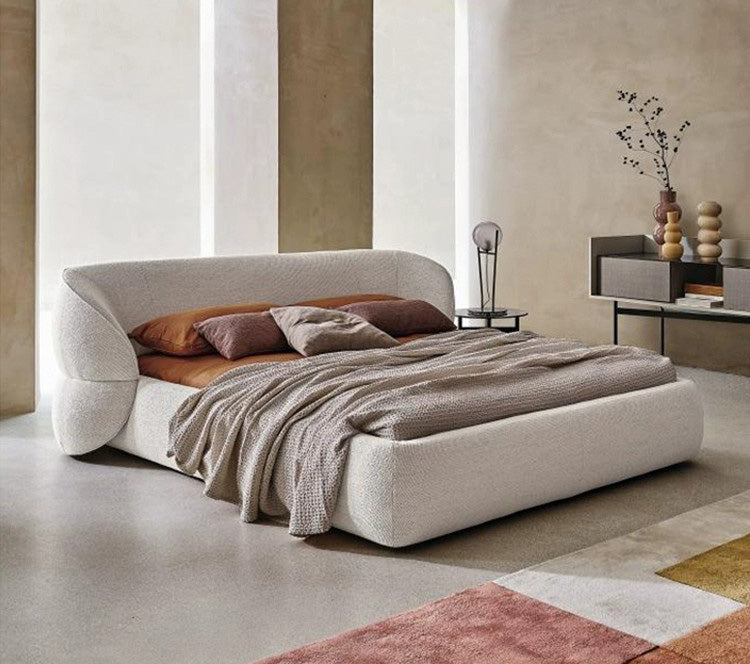 GC2251 New Hot Sell Lambswool Upholstered Bed