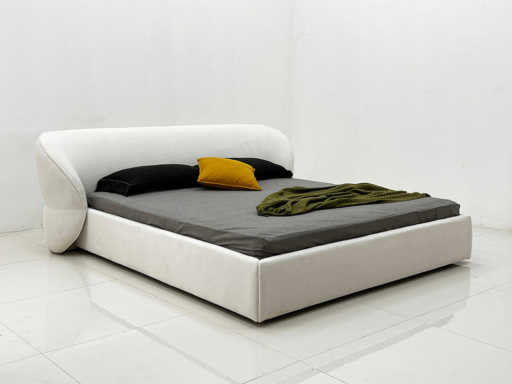 GC2251 New Hot Sell Lambswool Upholstered Bed