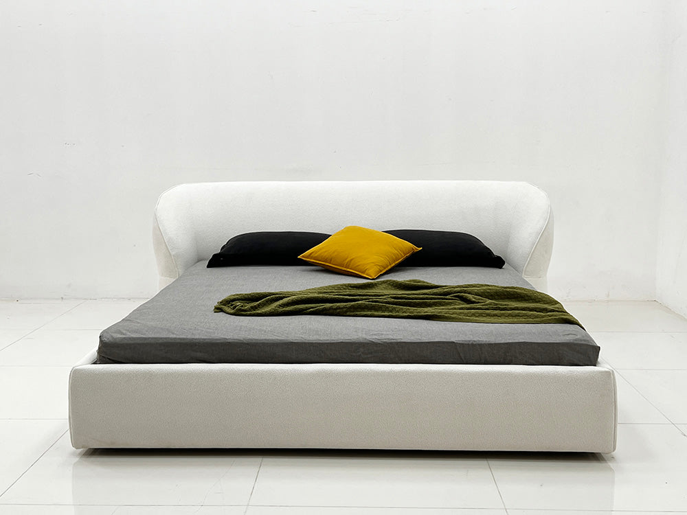 GC2251 New Hot Sell Lambswool Upholstered Bed