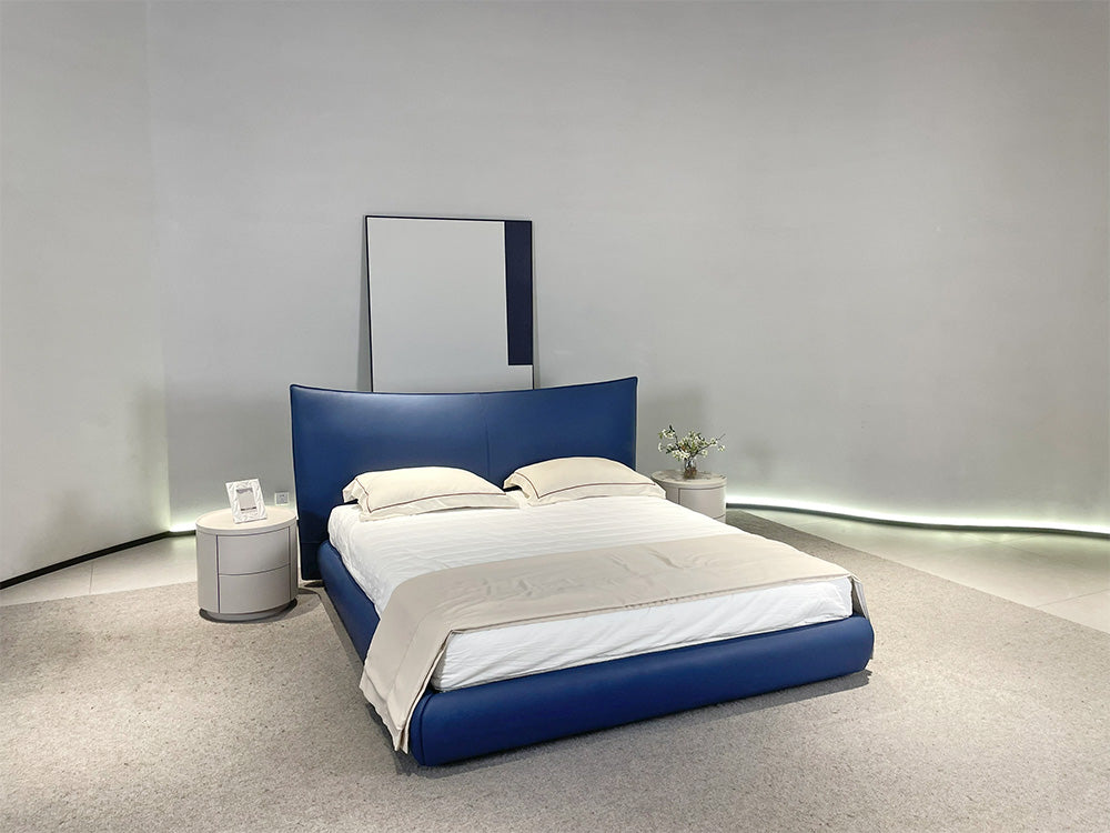 GC2311 Modern Leather Up-holstered Bed