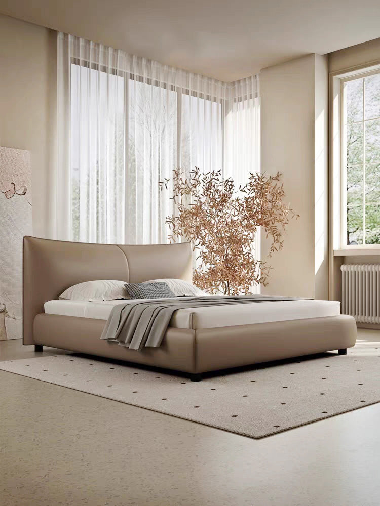 GC2311 Modern Leather Up-holstered Bed