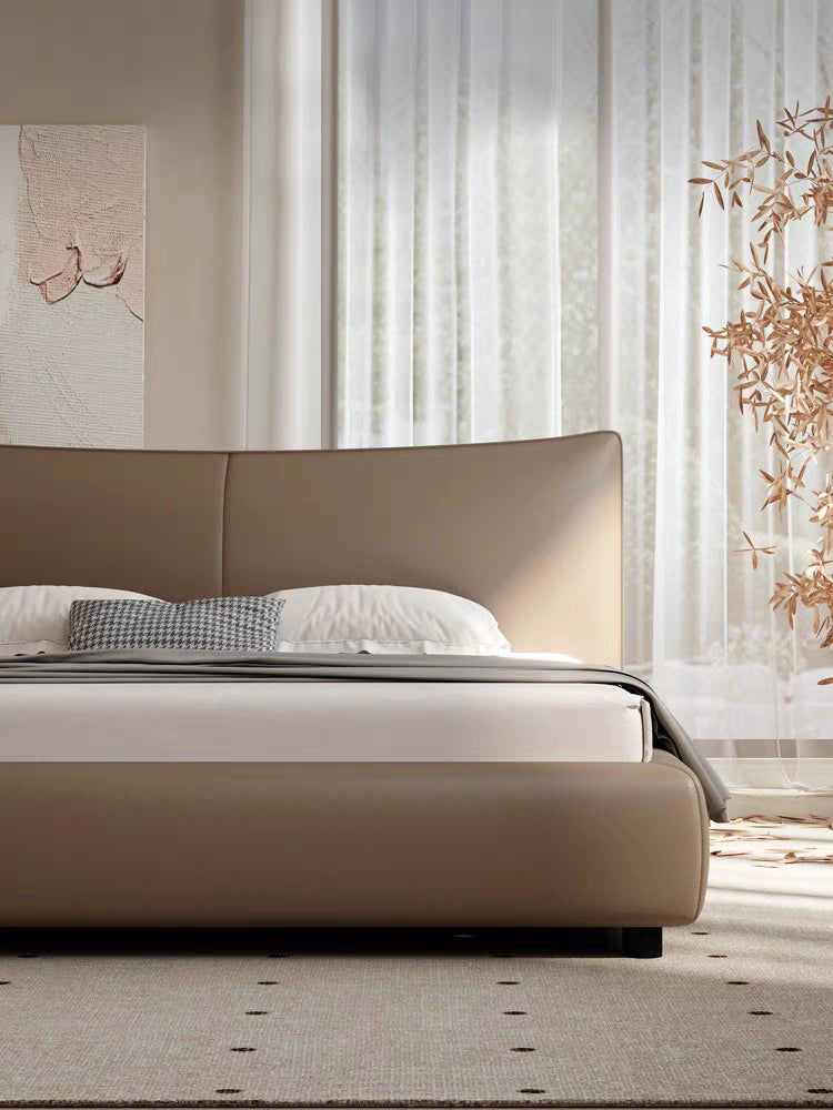GC2311 Modern Leather Up-holstered Bed