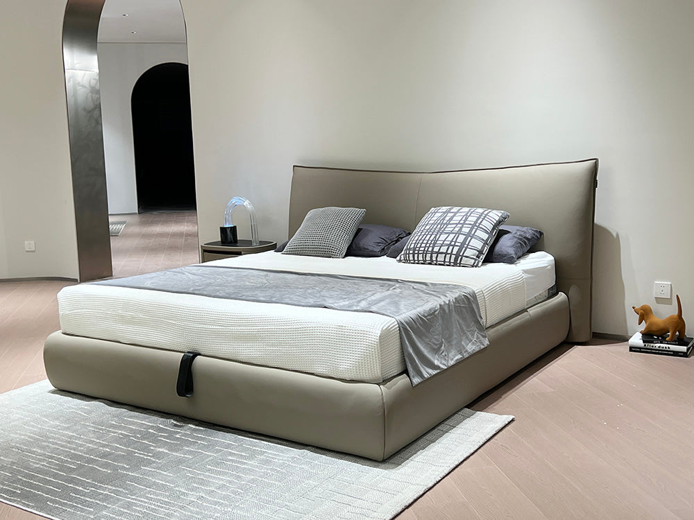 GC2311 Modern Leather Up-holstered Bed