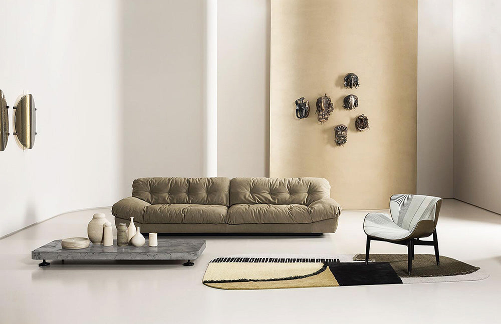 أريكة إيطالية حديثة ناعمة GS9066