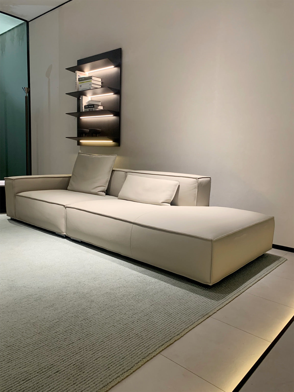 أريكة مربعة إيطالية حديثة GS9067B