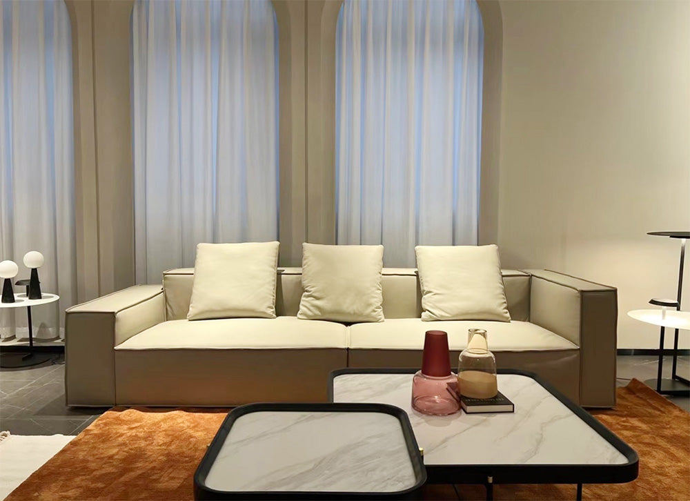 أريكة مربعة إيطالية حديثة GS9067B