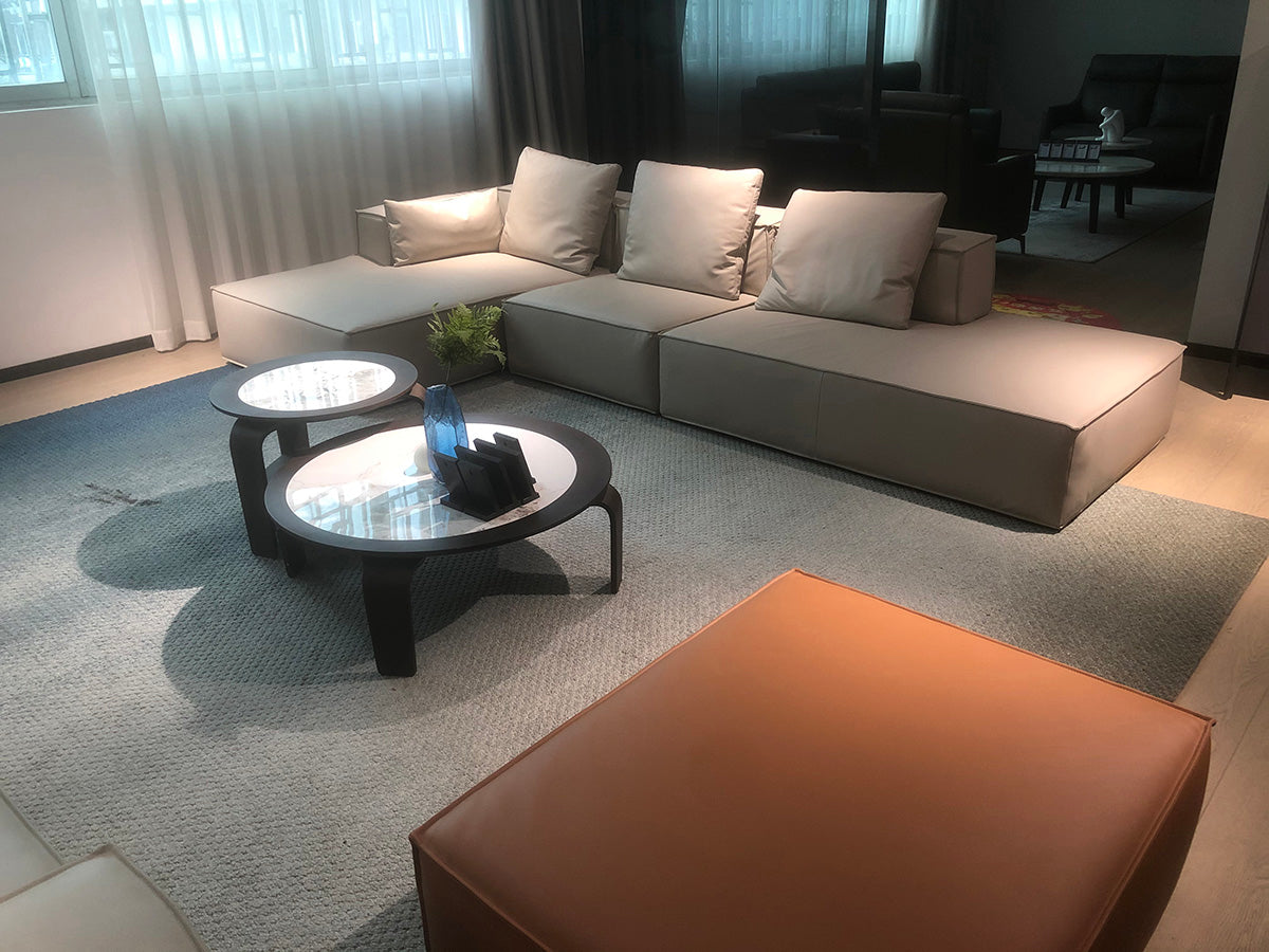 أريكة مربعة إيطالية حديثة GS9067B