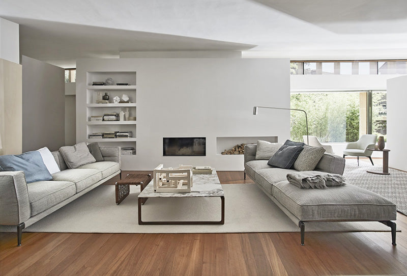 GS9131 Italian Design Modern L Sectional Sofa