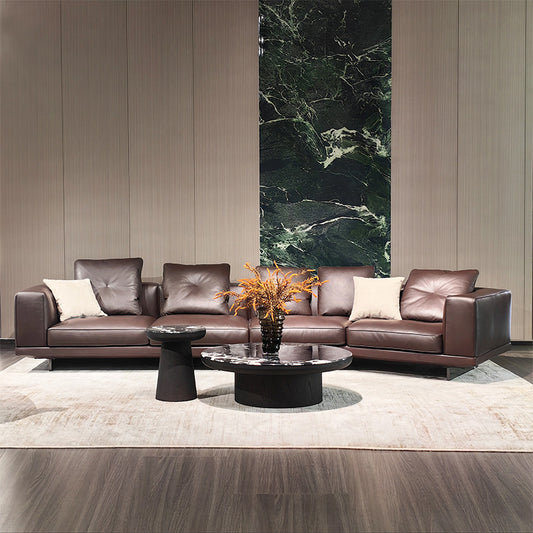 GS9155 Italian Design Corner Sectional Sofa