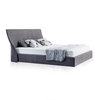 Gainsville GC1827 Steel Frame Elegant Upholstered Bed