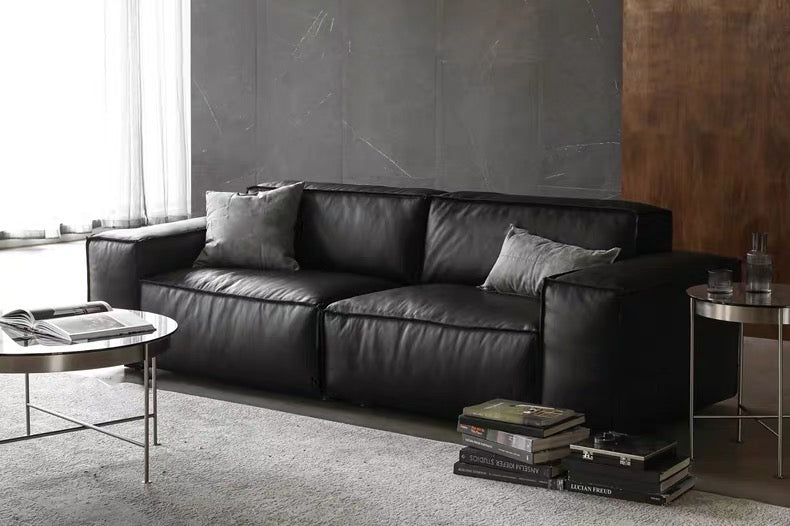 Gainsville GS9052  Modern Leather Soft Sofa