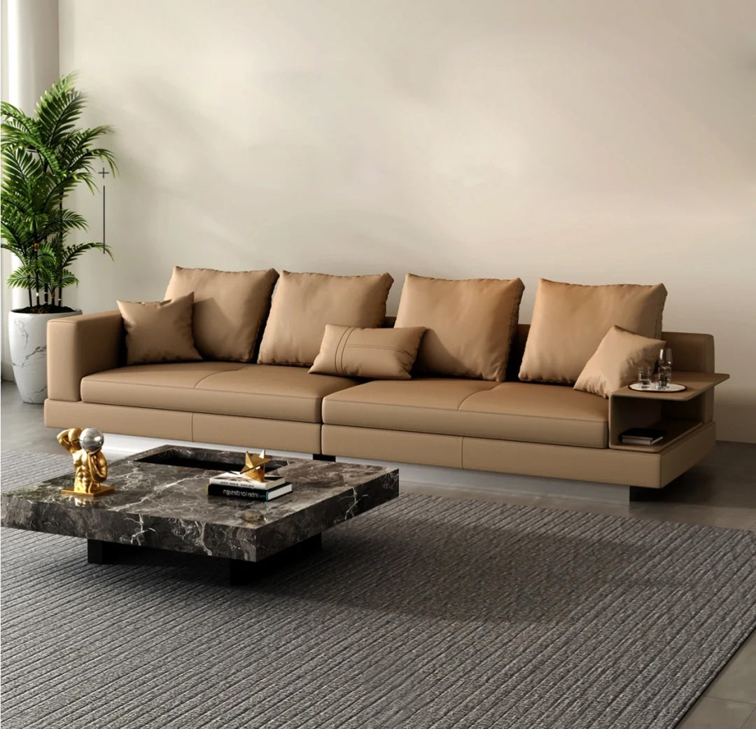 Gainsville GS9090 Modern Luxury Sectional Sofa With Table