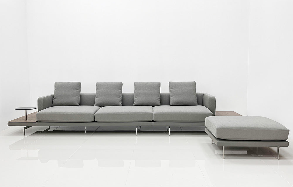 Gainsville GS9101 Italian Modern Sofa With Coffee Table