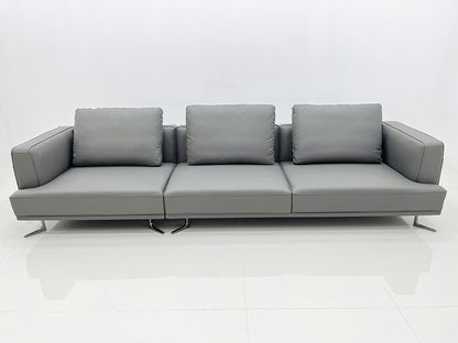 Gainsville GS9118 Modern Sofa With Hardware Legs