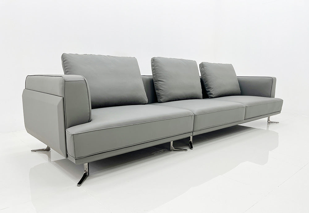 Gainsville GS9118 Modern Sofa With Hardware Legs