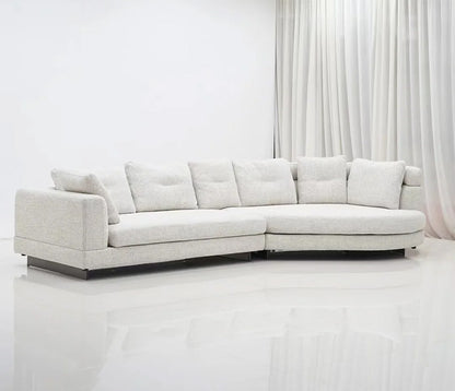 Gainsville GS9126 Italian Design Modern Cotton Sofa