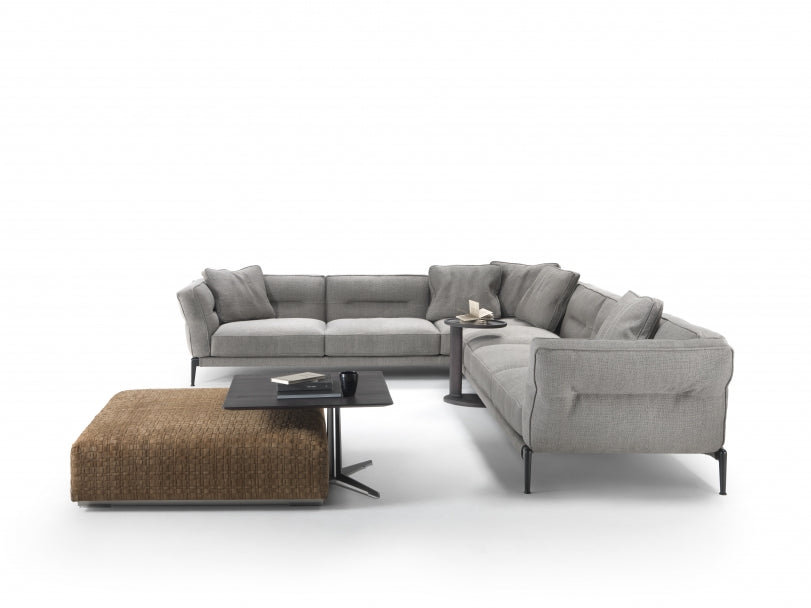 Gainsville GS9131 Italian Design Modern L Sectional Sofa