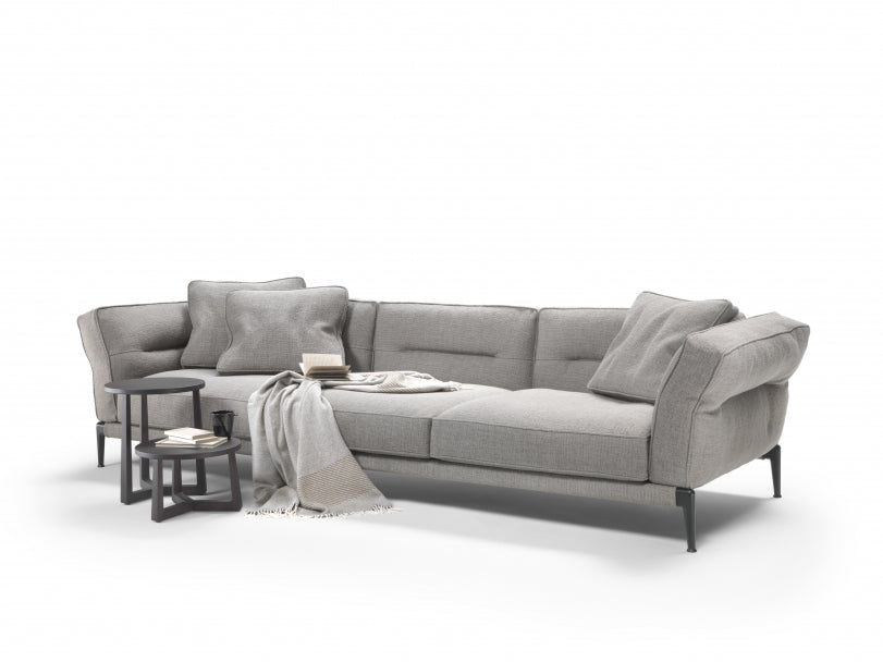 Gainsville GS9131 Italian Design Modern L Sectional Sofa